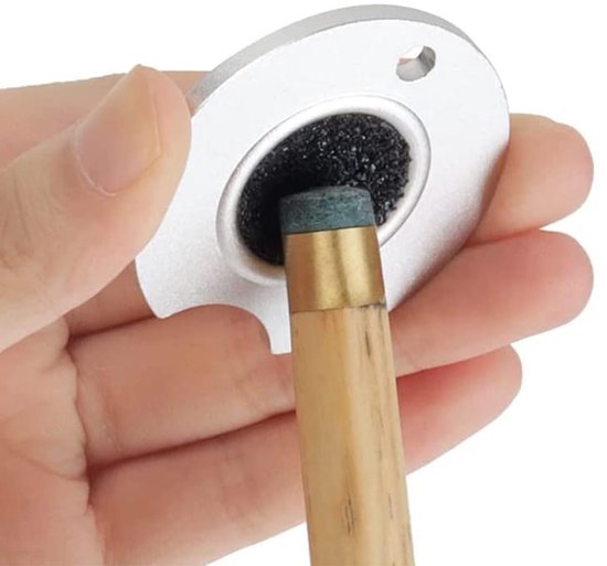 Dailygoody - Poolkeu Tip Shaper - Biljart Accessoires - Perfecte staat - Poolkeu Tip Tool - Geschikt voor snooker en biljart - 2 stuks van Merkloos — afbeelding 4