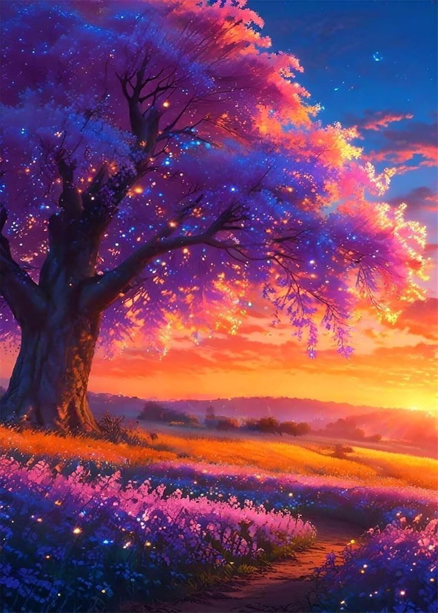 Puzzel 3000 stukjes - Landschap Puzzel - Ontspannende Activiteit - Inclusief Poster - 122 x 81 cm - Zonsondergang