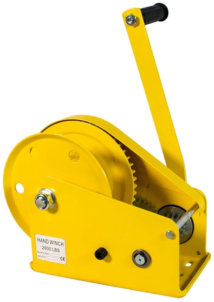 Handlier Tweeweg - Mini Kabellier - Zelfremmend Takel - Automatische Rem - 500 kg - Metaal