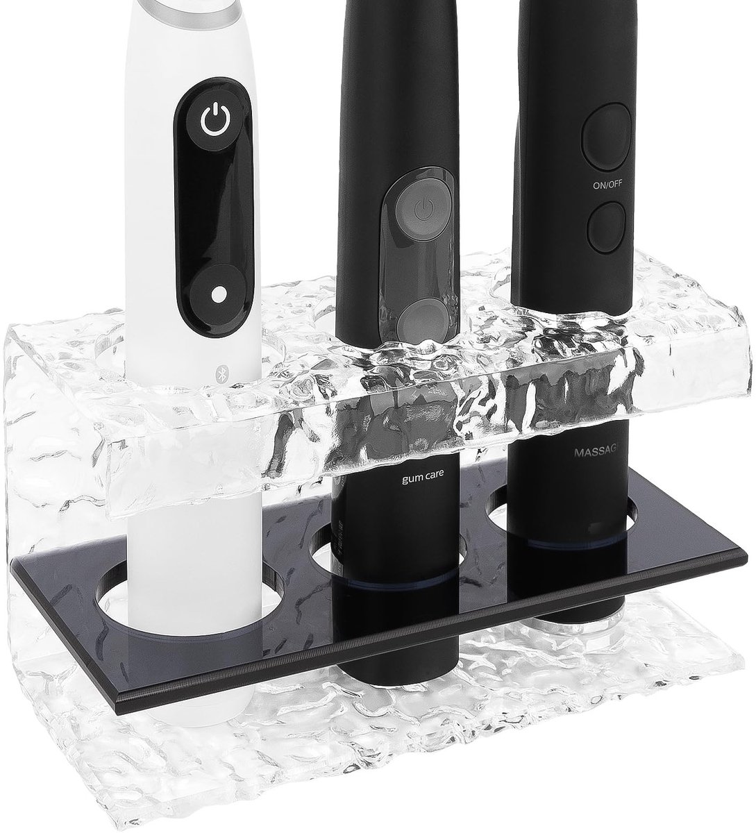 Dailygoods - Elektrische Tandenborstelhouder voor Douche en Badkamer