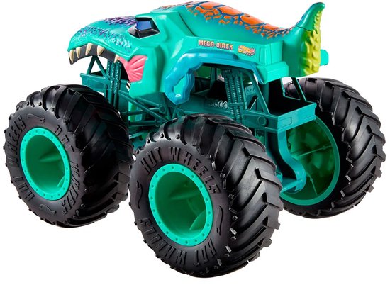 Hot Wheels Monstertrucks kolossale Mega-Wrex speelgoedtruck van Merkloos — afbeelding 4