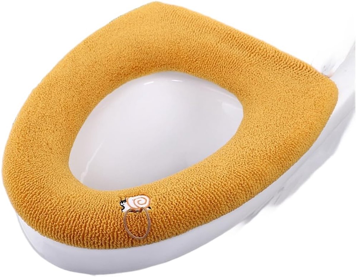 WC-brilhoes Pluche - Toilet Seat Cover - Badkamer Comfort - Extra Dik Materiaal - Past tot 60 cm - Taro