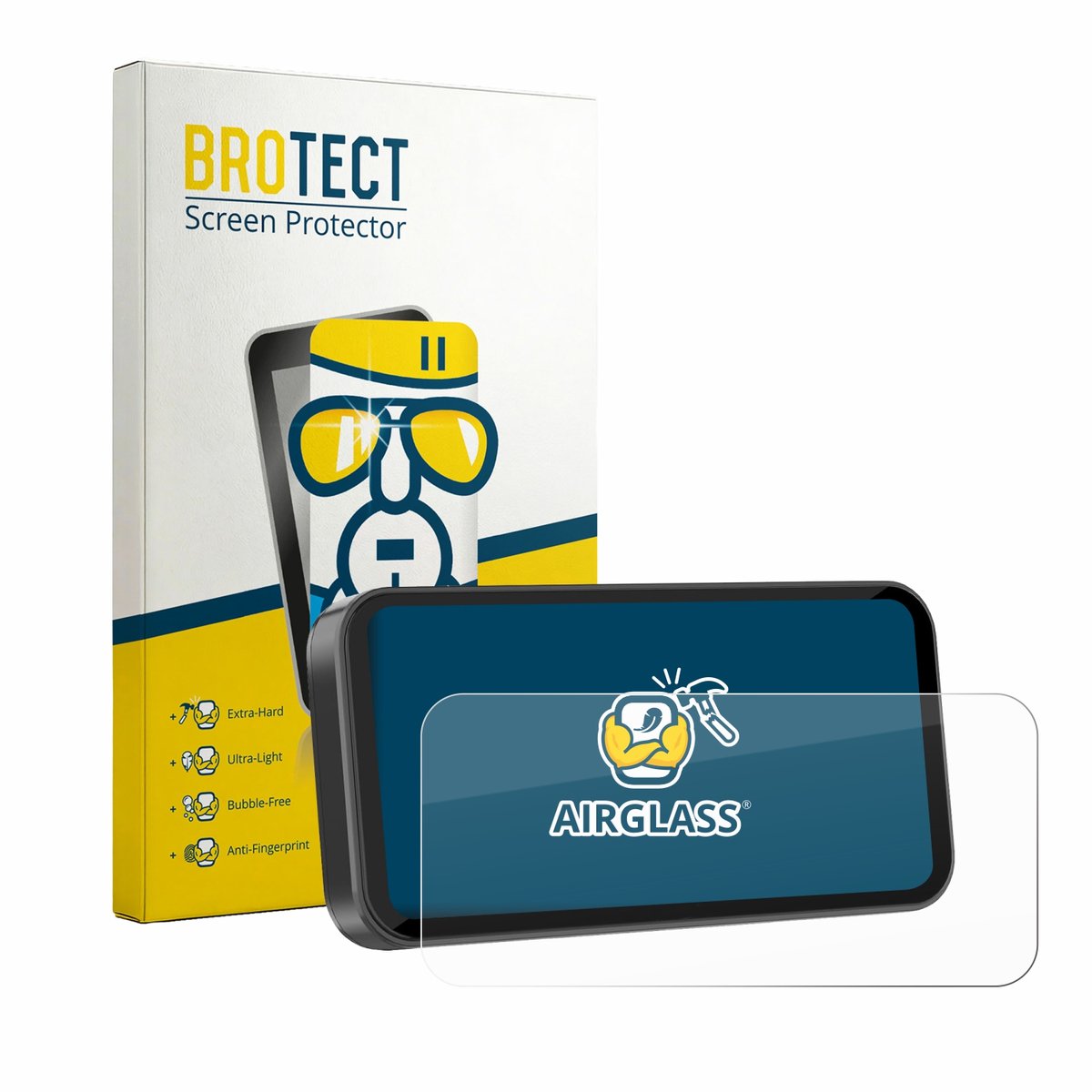 Screenprotector voor Carpuride 603 6.3" Beschermglas transparant