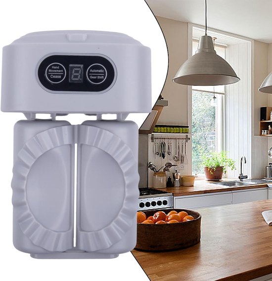 Elektrische Knoedel Machine - Dumpling Maker - Snel Hapjes Maken - 2 Maak Modi - 10.5x14x13 cm - Wit — afbeelding 2