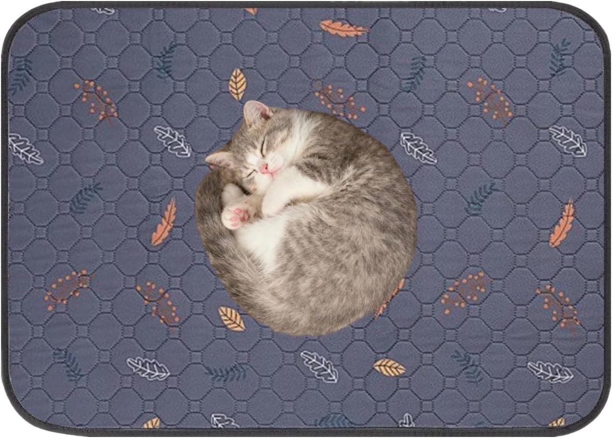 Onderleggers Honden - Wasbare Matten - Huisdier Training - Extra Absorptie - 45 x 60 cm - Grijs