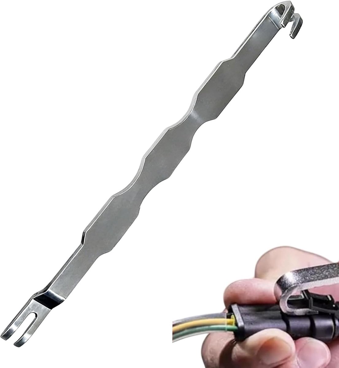 Elektrische Stekker Tang - Kabel Scheider - Voertuig Onderhoud - Ergonomisch Ontwerp - 19 cm - Zwart