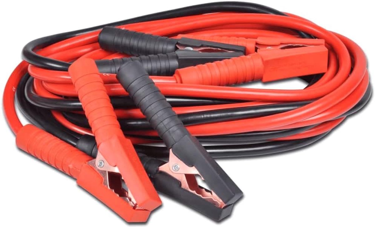 Startkabels Auto - Booster Kabels - Motor Starten - 1000 A Maximale Stroom - 5 Meter Lengte - Zwart Rood