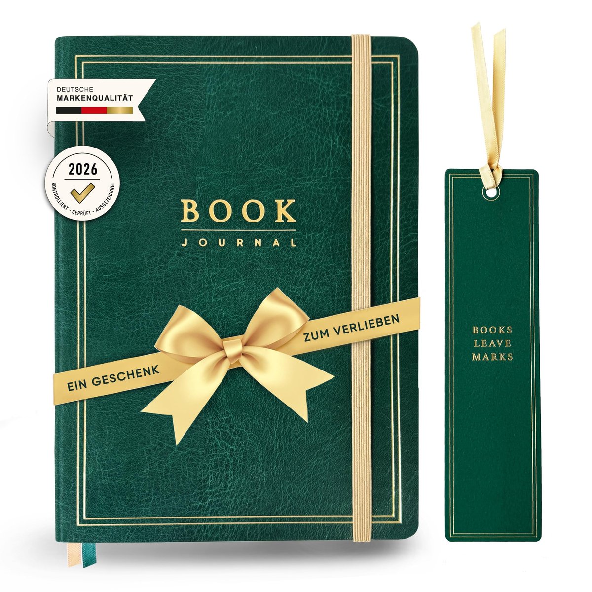 Dailygoods- Leesdagboek A5 - Dagboek voor boeken/podcasts - Softcover met kwalitatieve kaft - Praktische extra's - Ideaal voor Booktok - Perfect voor leesliefhebbers - Boekjournal
