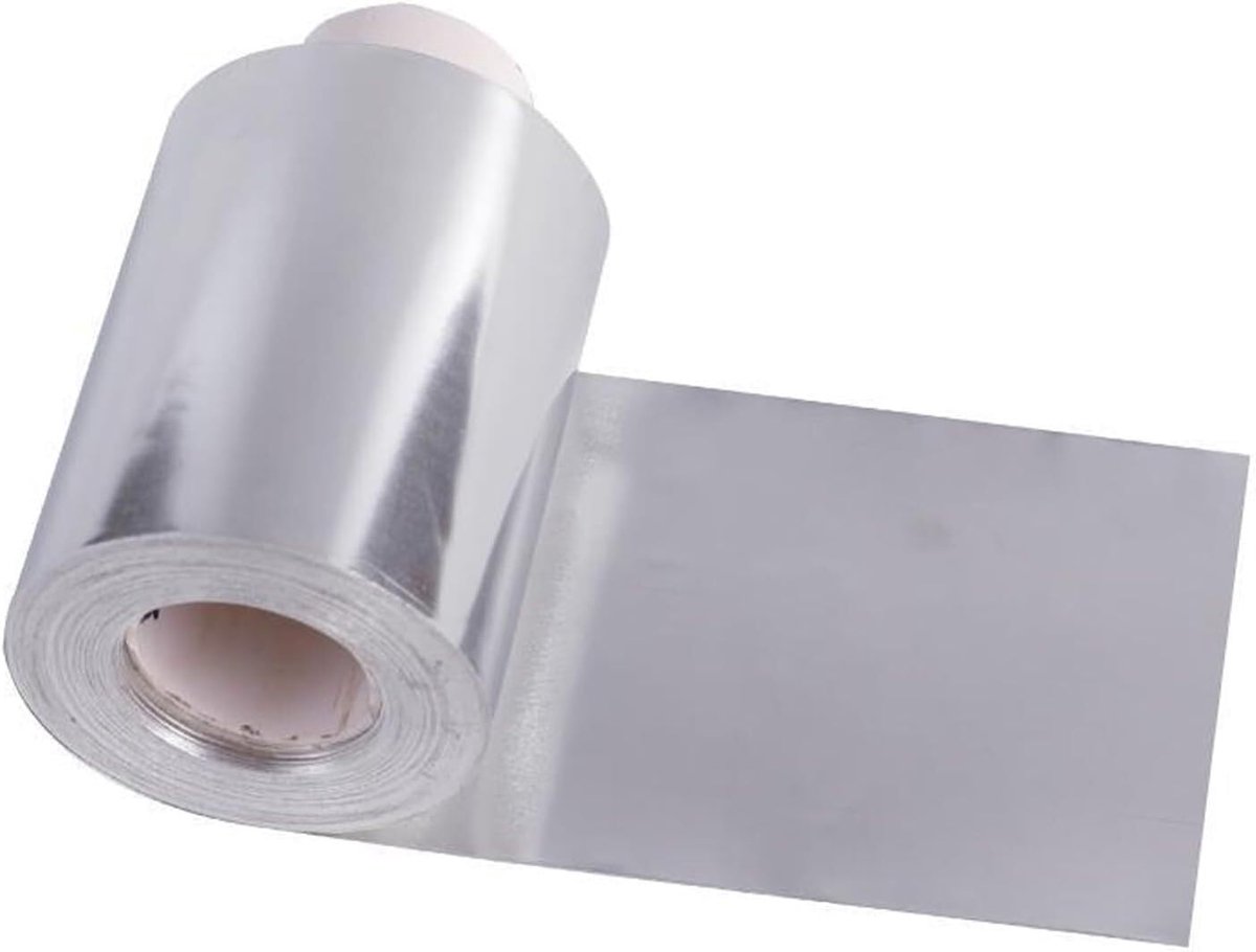 Metalen Rolplaat - Tinfolie Plaat - Precisielassen - Sterke Lasbaarheid - 200x1000mm - Zilverkleurig