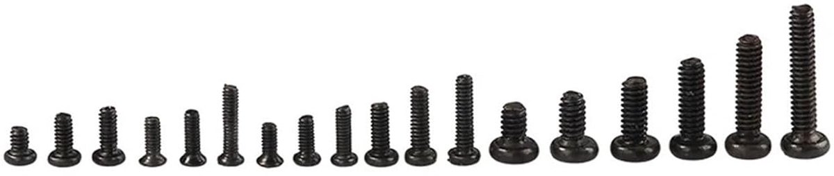 Mini Schroeven Set - Moeren Assortiment - Apparaten Reparatie - Precisie Onderdelen - 500 Stuks - Metaal