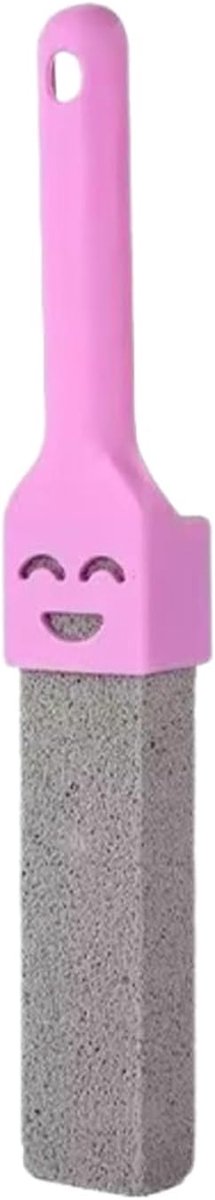 Toiletpuimsteen - Reinigingssteen - Hardnekkige Vlekken Verwijderen - Met Handvat - 15.9 x 7.8 x 3.7 cm - Paars