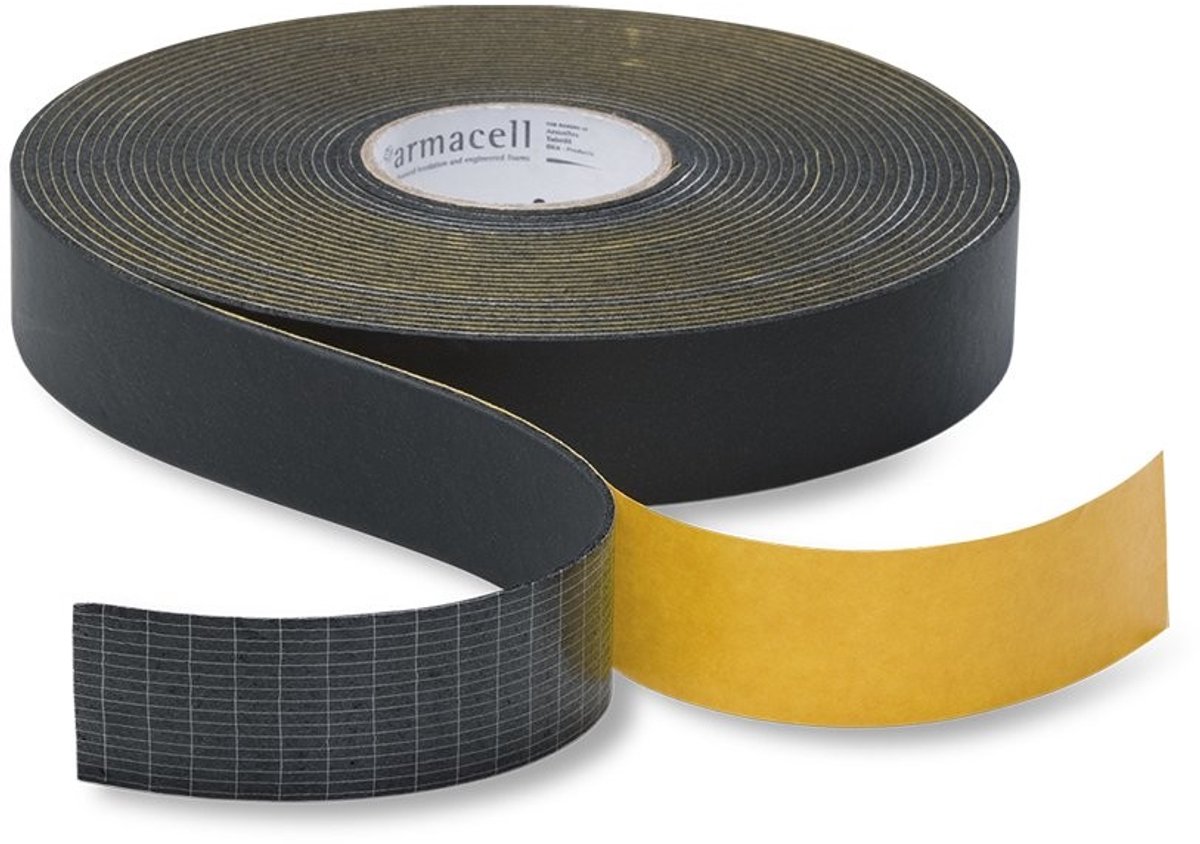 Dailygoods- Tape - Zeer Flexibel Isolatiemateriaal - Isolatie - Waterdampdiffusieweerstand - Warmtegeleiding - Duurzaam Schuim - Isolatietape