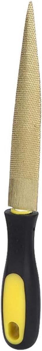Houten Vijl - Metaalvijl - Houtbewerking - Ergonomisch Handvat - 36 cm - Goud