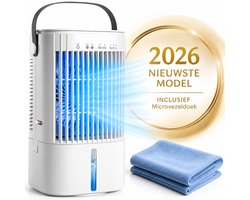 Mobiele Airco Zonder Afvoer - Mobiele Airco Zonder Slang - Compact En Zuinig - Ideaal Voor Koeling In Slaapkamers Of Kleine Kantoren