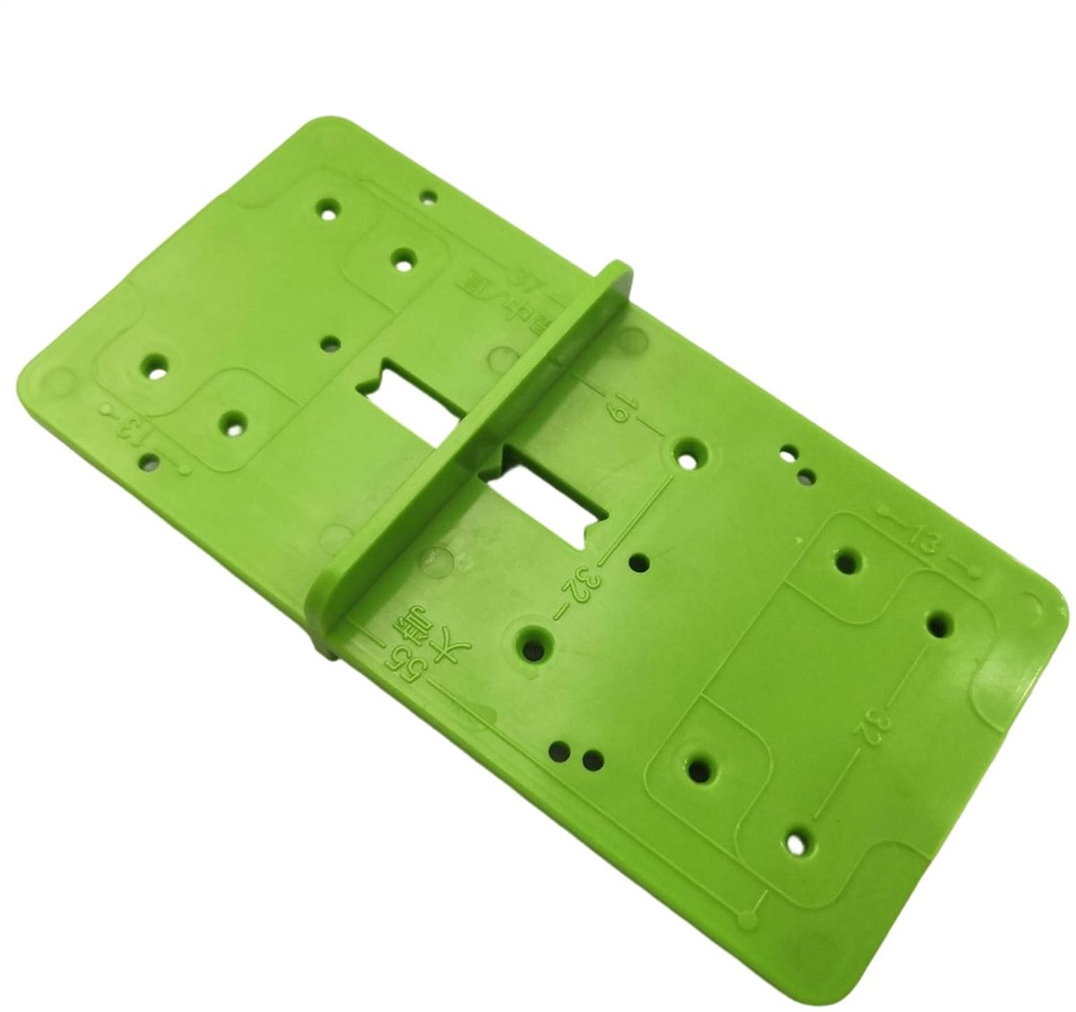 Dailygoods- Scharniermal 35 mm - Precisie verborgen sjabloon - Kastdeur scharnier mal - Houtbewerking installatie - Lichtgewicht en compact - Gereedschapsloze omschakeling - Boormal