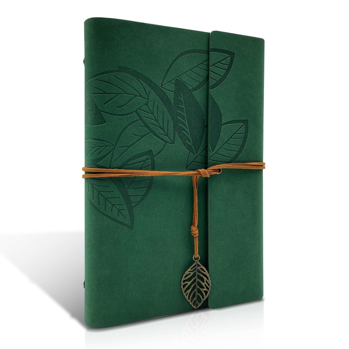 Dailygoods- Notitieboekje Hoogwaardig Kunstleer - Vintage Dagboek - Navulbaar - A5 Formaat - 180 Graden Lay-flat - Ideaal Cadeau