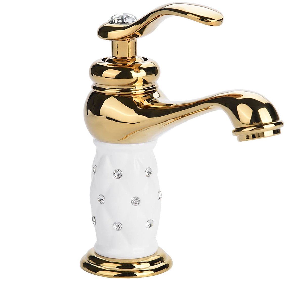 Dailygoods- Mengkraan Eengreeps - Massief Messing - Badkamer/Wastafel - Waterbesparend - Corrosiebestendig - Elegante Afwerking - Badkamerkraan
