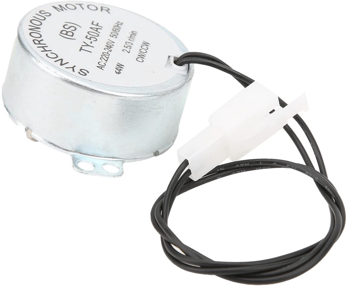 Dailygoods- Incubatormotor Automatisch - Duurzaam - Compact - Lichtgewicht - Eierdraaier - 220V - Hoge kwaliteit metalen constructie