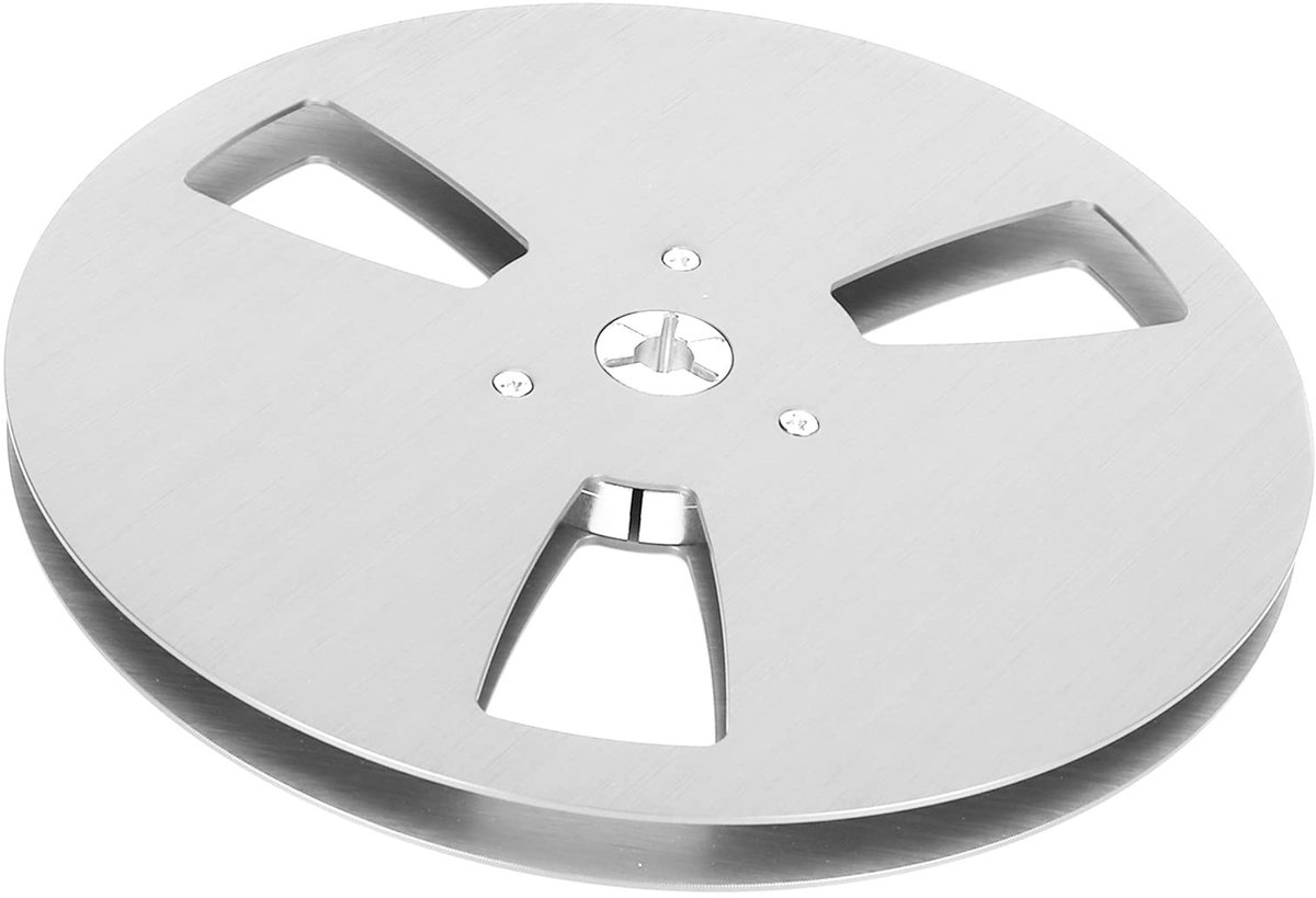 Dailygoods- Tape Reel 7 Inch - Lege Opname Rol - Aluminium Legering - 3 Gaten - Universeel Voor Reel to Reel - Vervangingsonderdeel - Opnameband