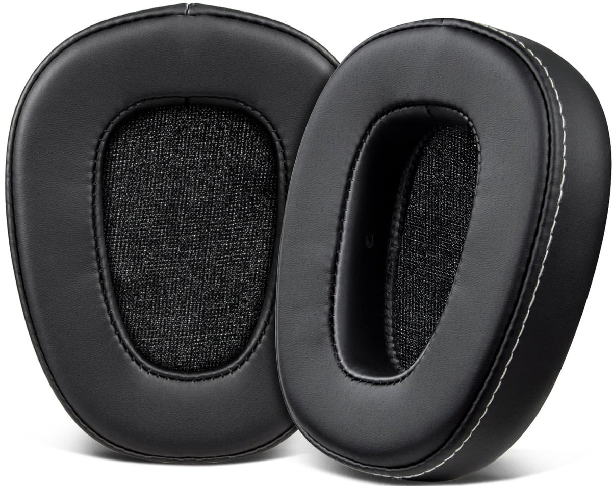 Dailygoods - SOULWIT Oorkussens Vervanging voor Skullcandy Crusher(Crusher 1.0) Over Ear Bedrade Hoofdtelefoons (Past Niet op Crusher 2.0/360/ANC/Evo/Wireless,Hesh), Earpads en Cushions met Geluidsisolerend Schuim