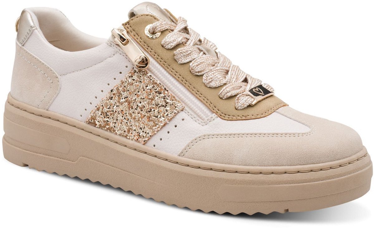 Marco Tozzi Dames Sneaker 2-23766-46 40C F-breedte Maat: 42 EU