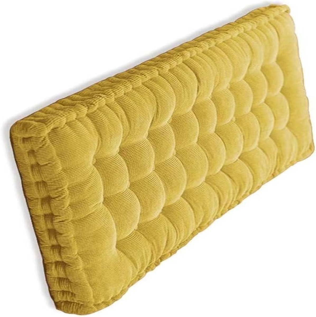 Bankkussen Binnen Buiten - Zitkussen Tuinmeubel - Comfortabel Zitten - Dikke Vulling - 150 x 45 cm - Grijs