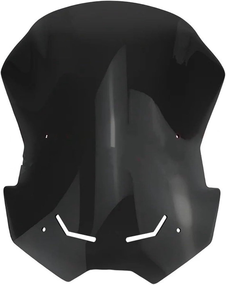 Motorfiets Windscherm - Rijwind Deflector - Comfortabel Rijden - Aerodynamisch Ontwerp - 3 mm dik - Zwart