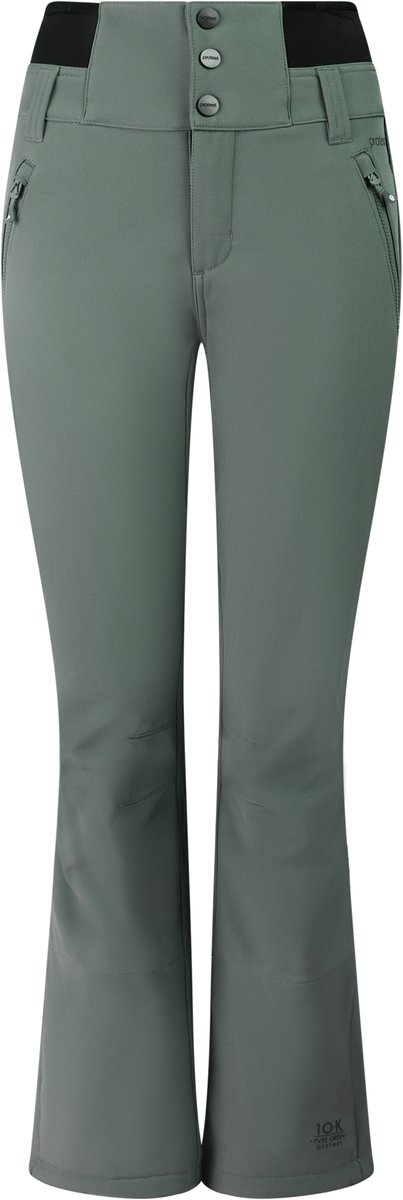 Protest PRTHindon Skibroek Dames Softshell Waterkolom 10K Evergreen