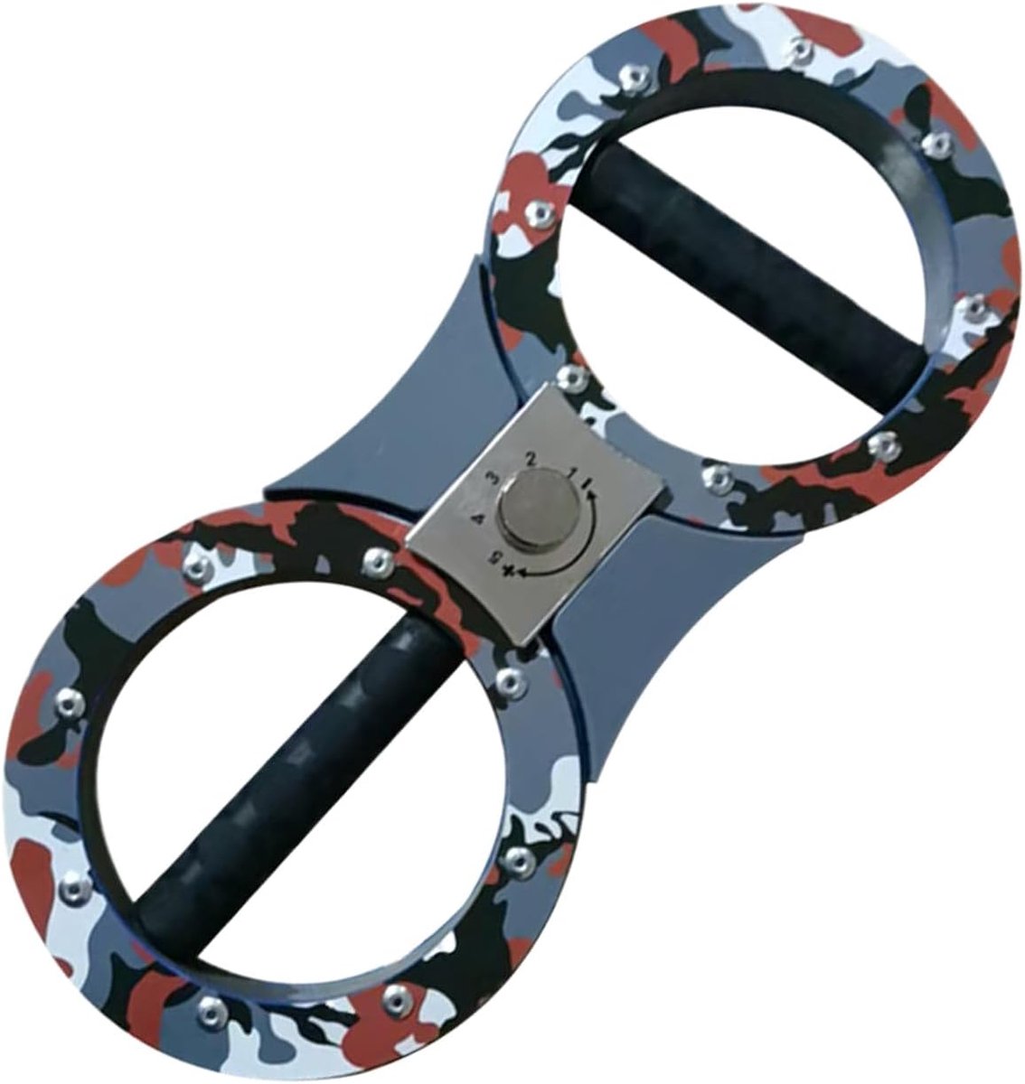 Bovenlichaam Trainer - Kracht Apparaat - Spierversterking Thuis - Ergonomisch Ontwerp - 37x16.5x2.7cm - Rood
