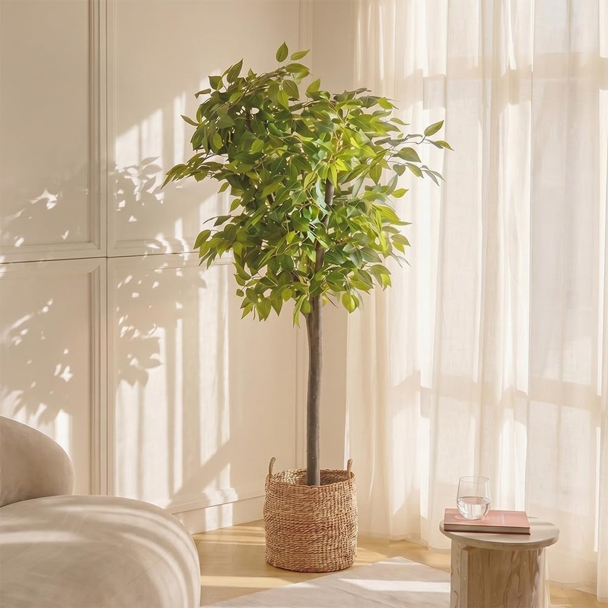 Decoratieve Kunstplant - Planten Decoratie - Binnen Decoratie - Onderhoudsvrij Design - 180cm Hoog - Groen