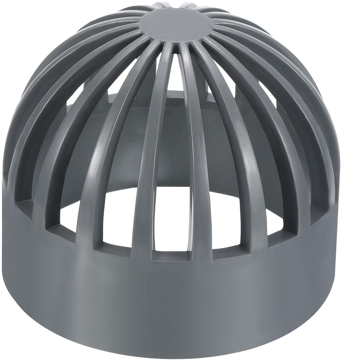 Dailygoods- Afvoerroosterhoes 75 mm ID - UPVC - Duurzaam - Corrosiebestendig - Efficiënte luchtstroom - Bescherming voor afvoersystemen - Afvoerplug