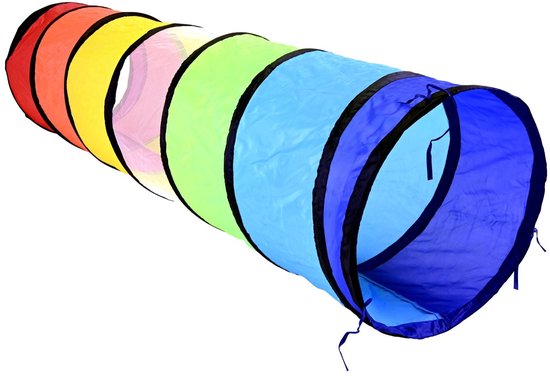 Speeltunnel - regenboog
