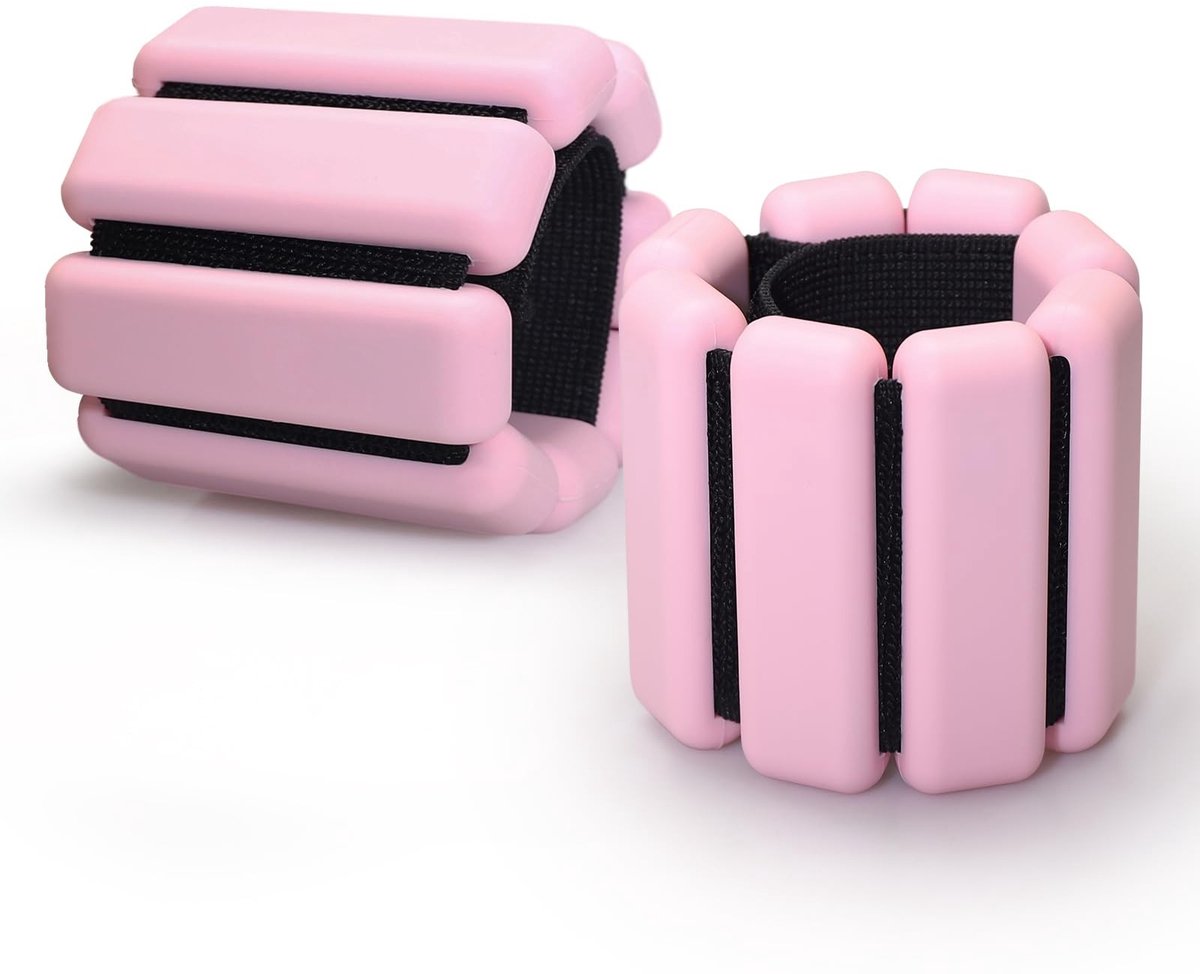 Dailygoods- Polsgewicht 2 stuks - Verstelbaar gewicht - Fitnessarmband - Oefeningen - Wandelen/joggen - Yoga/aerobics/pilates - Gewichtsvest
