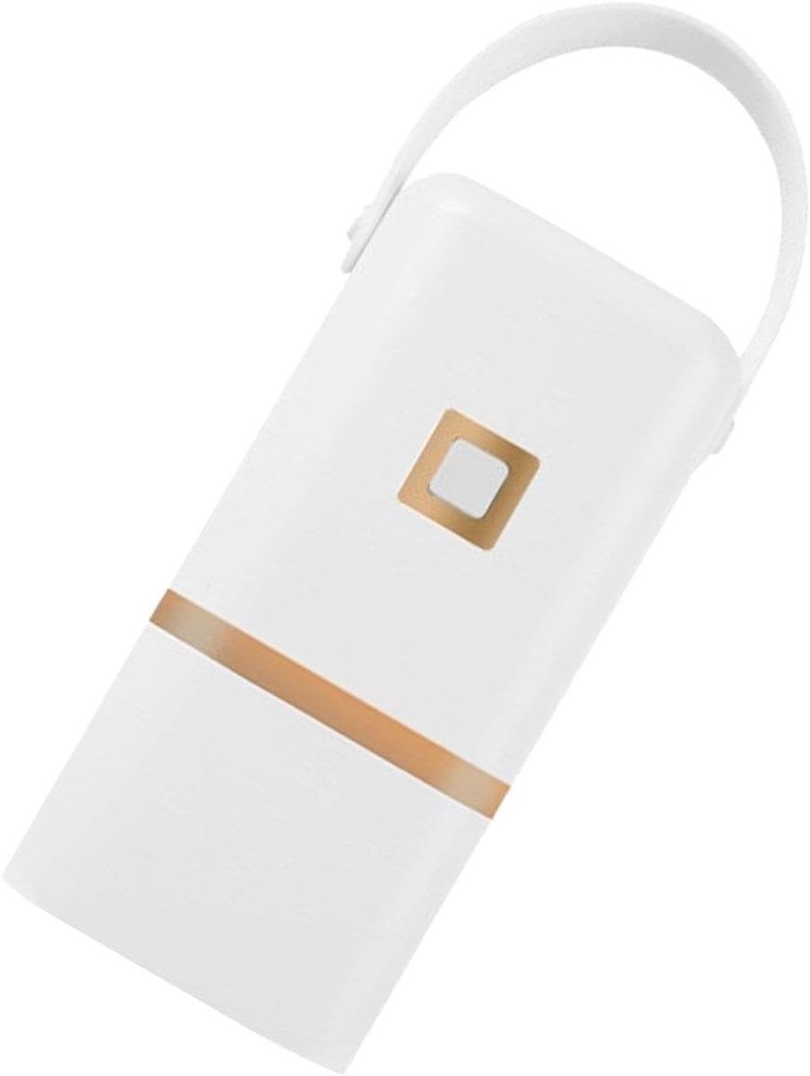 Draagbare Wasdroger Reisdroger Opvouwbaar Lichte Kleding Drogen Compact Lichtgewicht 16 cm Wit