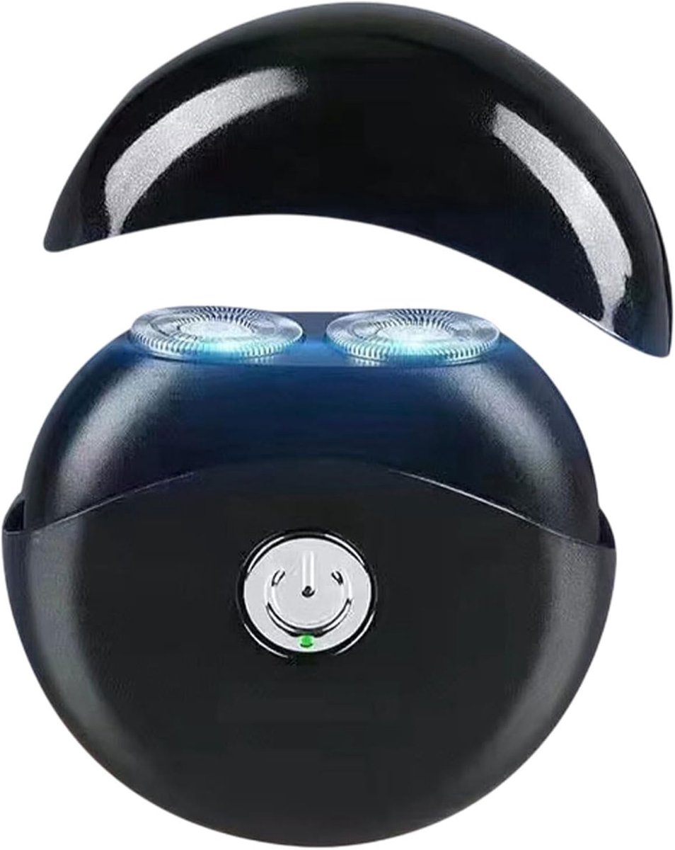 Mini Elektrisch Scheerapparaat - Compact Scheerapparaat - Snel Scheren - Dubbele Mesjes - 7.5 cm - A