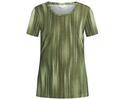Icebreaker Merino 150 Tech Lite III Scoop T-Shirt Dames Groen – 100% Merinowol – Ademend, Geurbestendig & Lichtgewicht – Light Reflections
