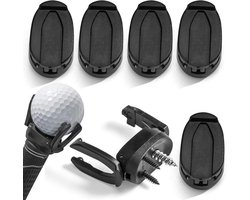Vouwbare Golfbal Oppikker met Zuignap - Handige Accessoire voor Golfer, 6 Stuks, Ideaal voor Putter Grip en Rugbeschermer