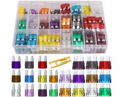 Auto Zekeringen - Platte Zekeringen - Voertuig Reparatie - 300 Stuks Set - Standaard Maat - Assorti