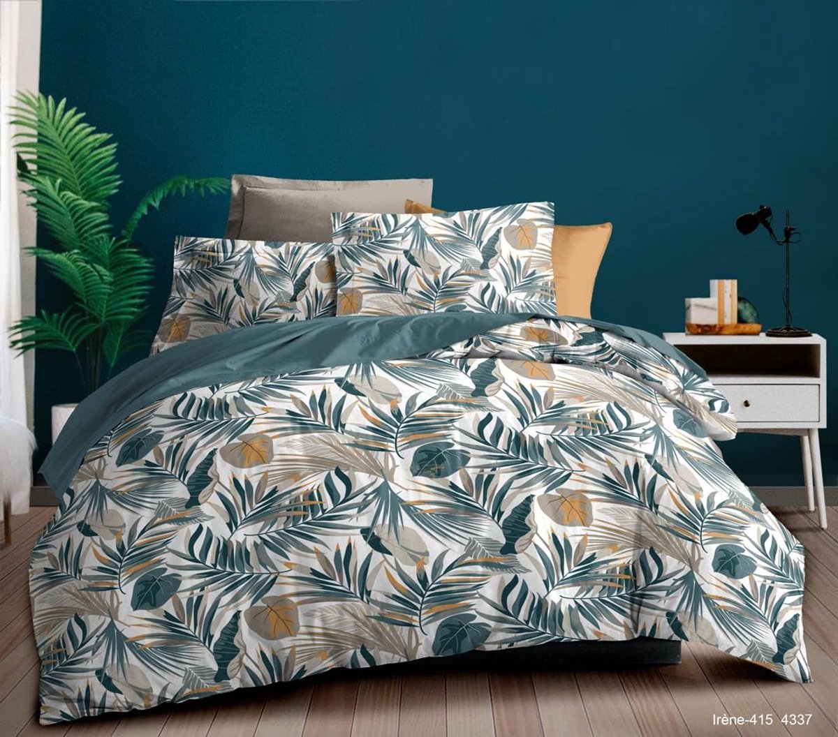 Dailygoods- Beddengoedset 4-delig - 100% Katoen - Laken 240 x 300 cm - Hoeslaken 140 x 190 cm - 2 Kussenslopen 65 x 65 cm - Zeer dicht geweven - Lakenset