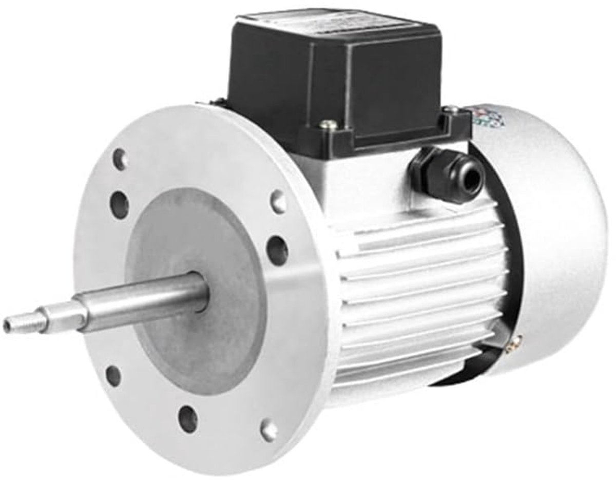 Asynchrone Motor - Condensator Motor - Mechanische Apparaten - Hoog Rendement - 90 W - Zwart