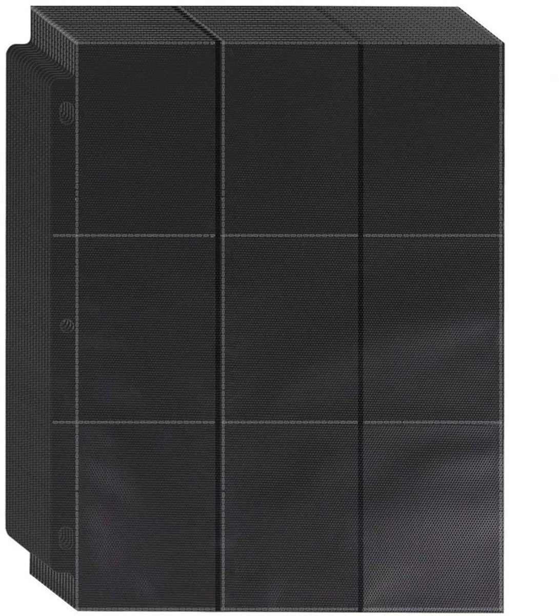 Dailygoods- Verzamelalbum 720 Vakken - 40 Pagina's - Zwarte Verzamelmap - Duurzaam Materiaal - Bescherming tegen Verbleken - Praktisch Ontwerp - Kaartenalbum
