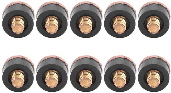 Dailygoods - Biljartkeu Tips - Pool Biljart Accessoires - 10 Stuks - 11mm - Vervangingen voor Biljartkeu - Perfect voor Biljarters - Duurzaam en Betro... van Dailygoods — afbeelding 3