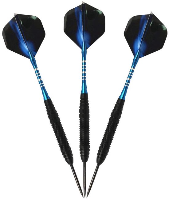 Dailygoods- Darts Professioneel 22 Gram - IJzervat - Aluminium Schachten - Stalen Tip - Antislip Handgrepen - Inclusief 3 Flights en Case - Dartpijlen van Dailygoods — afbeelding 2