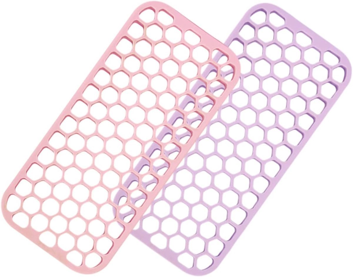 Siliconen Matten - Hittebestendige Pad - Stijltang Beschermen - Antislip Ontwerp - 20.5x9.5cm - Diverse kleuren