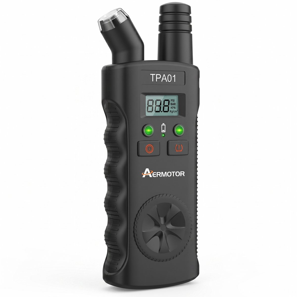 Joiride - TPMS Reset Tool & Digitale Bandenspanningsmeter – Bandenspanningssensor Resettool – Bandendrukmeter Auto – Universeel – 4 Meeteenheden - TIREDIGI
