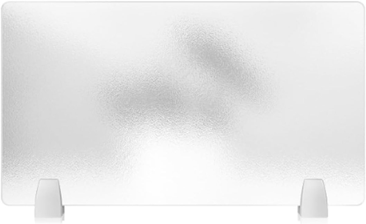 Bureau Divider - Privacy Paneel - Werkruimte Optimaliseren - Onafhankelijk Ontwerp - 40 x 30 cm - Frosted
