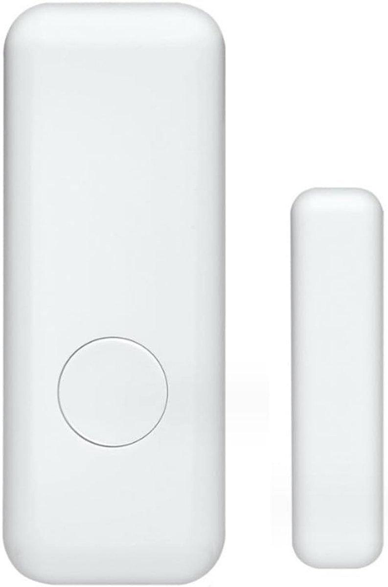 Draadloze Deursensor - Magnetische Detector - Huisbeveiliging - 120m Bereik - 5x3x2 cm - Wit