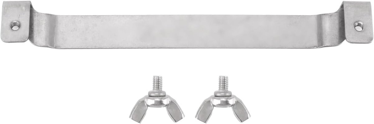 Bakplaat Spatelhouder Grill Accessoire Koken Vereenvoudigen Roestvrij Staal 18 x 4 x 2 cm Zilverkleurig