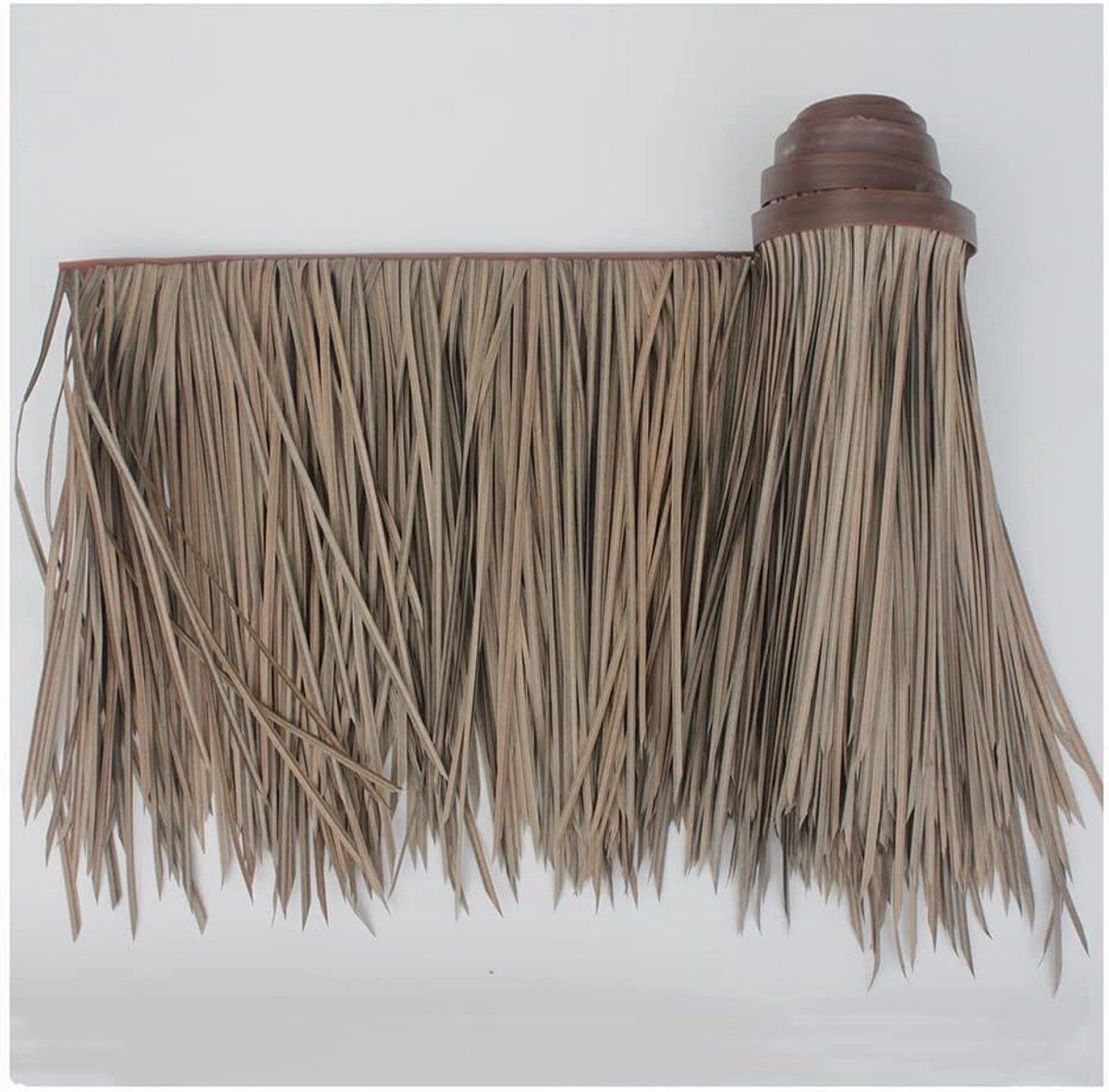Kunststro Rol - Nep Riet - Tuindecoratie - Weerbestendig Materiaal - 0.5x2m - Geel