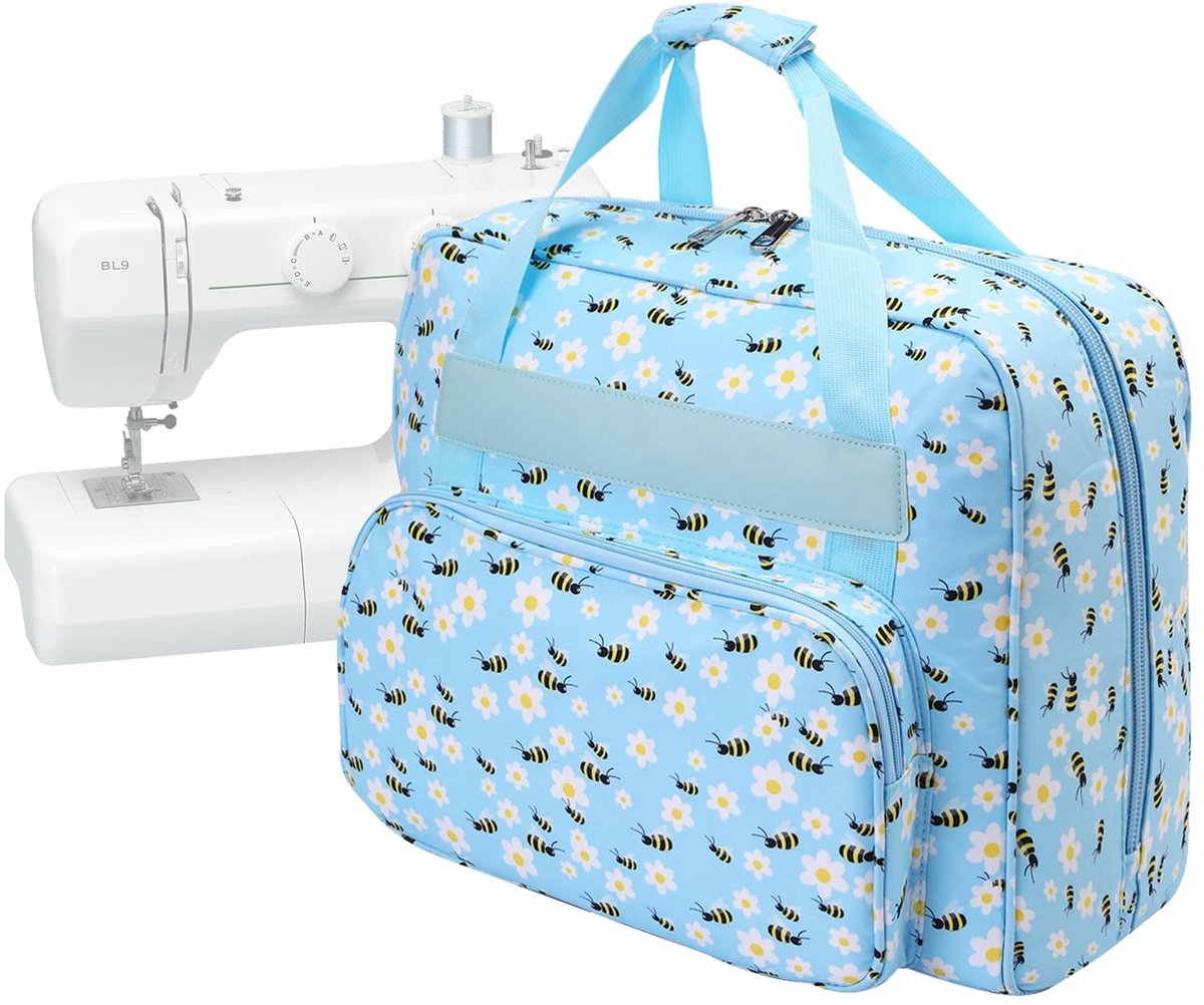 Dailygoods- Naaimachinetas Universele Compatibiliteit - Opbergtas - Transporttas - Waterafstotend - 43 x 32 x 21 cm - Ruime Opbergruimte - Naaimachine Tas
